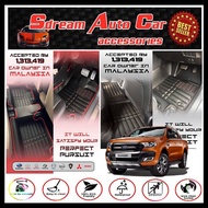 5D Car Floor Mat & Carpet Ford Ranger T6 &T7 5D Car Floor Mat & Carpet