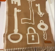 HERMES Casaque Porte-Clefs Muffler Cashmere 羊絨 🧣頸巾 圍巾