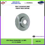 Hyundai Veloster 1.6 MPI Front Korea Aftermarket Disc Rotor 1pc (51712-3X000)