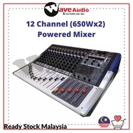 Ezitech 12 Channel (650Wx2) PM-1235 Professional Powered Mixer