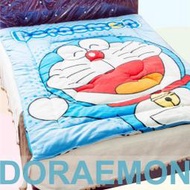 【JS名床】哆啦A夢．歡樂無限．雙面花色．保暖毛毯被．全程臺灣製造