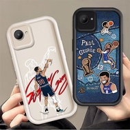 Casing For Realme C30 C30S Cartoon Silicone Smartphone Soft Phone Case TPU NBA NO.13 30 basketball S