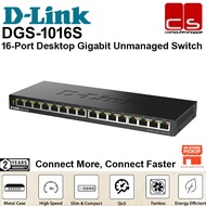 D-LINK DGS-1016S (16-Port Desktop Gigabit Unmanaged Switch)
