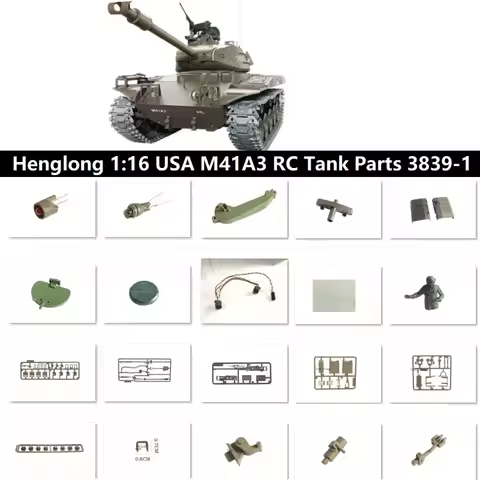 Heng Long 1:16 USA M41A3 Radio Control Tank Attachments 3839-1