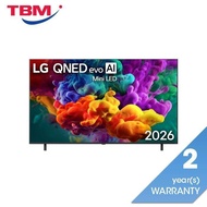 [Klang Valley Delivery Only] LG 86QNED86BSA 86" QNED evo AI Mini LED QNED86 4K Smart TV 2026