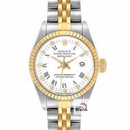 【大眾金時代】ROLEX 勞力士69173 Datejust 蠔式女錶 台灣公司貨 白色羅馬面盤 大眾金時代B1486