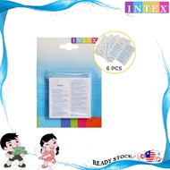 INTEX 6Pcs Repair Patch Repair Kit Self-Adhesive Patch for Swimming Pool Inflatable Air Mattress and Floating Toys