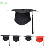 LLOYD Academic Hat Mortar Board High Quality Doctor Master Bachelors Adult Graduation Party Student 