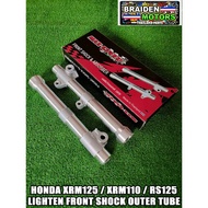 MAX-SPEED HONDA XRM125 / XRM110 / RS125 LIGHTEN FRONT SHOCK OUTER TUBE