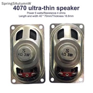 [SprW] 1Pcs 4070 Ultra-thin LCD Monitor/TV Speaker Horn 4/8/16 Ohms 1/2/3/5 Watt 7x4cm Horn Loud Spe