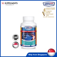 1 bottle US Clinical Triple Strength Glucosamine Chondroitin MSM 90s 新加坡优质葡萄糖胺软骨素防关节退化片 *Joint Care 