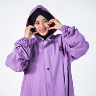 Jas Hujan GAMIS bahan PVC Tebal lentur ringan