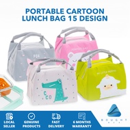 Cartoon Lunch Box Picnic Tote Storage Bag - Insulated ,Thermal, Cooler Food
