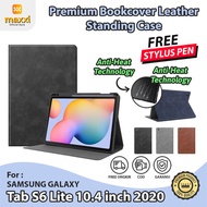 Samsung Tab S6 Lite 10.4 2020 Premium Book Cover Leather Case Tablet