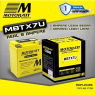 Motobatt Mbtx7U Gtz8V Ytz8V 12V 8Ah Motorcycle Cbr Xmax R25 Klx Ve
