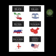 History Book Package of the State of Influential Iran Israel Russia China England United States Orig