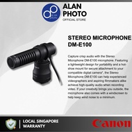 Canon DM-E100 Directional Microphone for EOS 90D M50 Mark II 850D M6 Mark II and G7x Mark III | Canon Singapore Warranty