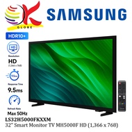Samsung 32 Inch MH5000F HD (1366x768) Smart Monitor TV 50Hz 9.5ms HDR10+ Support HDMI Built-in Speak