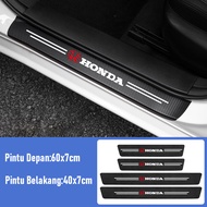 1/4/5 Pcs Sticker Pelindung Sill Plate  Stiker Pelindung Pijakan Lantai Pintu Mobil