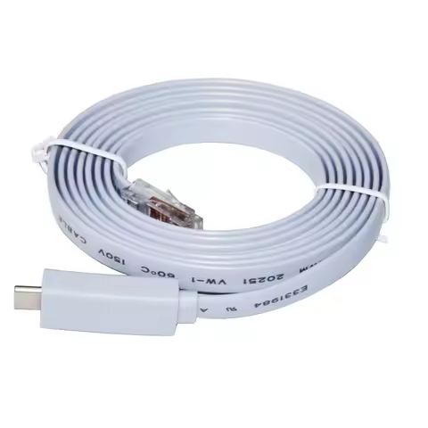 1.8M FTDI FT232RL TYPE C TO RS232 RJ45 ADAPTER CONSOLE CABLE FOR CISCO H3C HP ARBA HUAWEI ROUTER