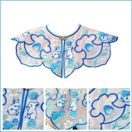 ESP Ancient Hanfu Collar False Pearls Yunjian Embroidery Lace Collar Hanfu Shawl