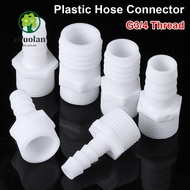 ZILUOLAN 1/10Pcs Hose Connector, Pipe Fittings ID Pipe Coupler, Plastic Drip Irrigation System 10/12