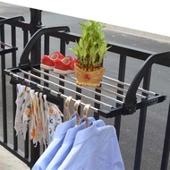 Wall Mounted Clothes Towel Drying Rack – Balcony Window Clothes Drying Rack