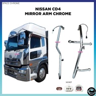 NISSAN CD4 QUON MIRROR ARM CHROME HIGH QUALITY NISSAN CHROME ACCESSORIES