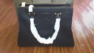 CHARLES & KEITH 小CK 黑色 牙籤紋 防水 防刮 質感 手提包 肩背包