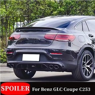 For Mercedes Benz GLC Coupe C253 GLC260 GLC300 AMG Car Rear Trunk Lid ABS Plastic Spoiler Wings Exte