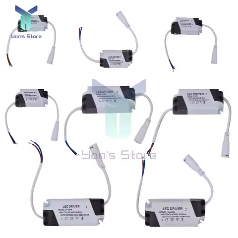1Pcs LED Drive Power AC 85-265V 3-4W 4-7W 8-12W 12-18W 18-24W 24-36W 8-18W 8-24W Power Supply Lighti