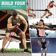 Gym Natural latex Resistance Band Elastic Band Exercise Band Fitness Exercise Yoga Band Pull Up Band