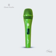 CLEAN AUDIO : CA-289 FULL HEART LIGHT GREEN ไมโครโฟนไดนามิค Dynamic Microphone