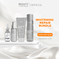 Luxe Organix Whitening Repair Niacinamide Toner 150mL, Cleanser 150mL, Moisturizer 80ml, & Serum 30m