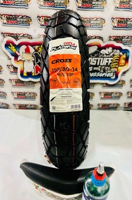 CORSA CROSS S PLATINUM 110/80/14 T/L WITH FREE TIRE SEALANT AND TIRE VALVE