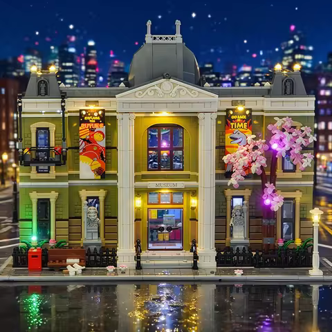 (Not Include Building Blocks ) LED Lights for lego 10326 Natural-History Museum Decorative Lamp With