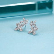 Rio Diamonds Blooms Natural Diamond Earring 18K White Gold