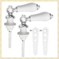 [1fnejakblh.ph] For Bathroom Cistern Tank Lever, Universal Ceramic Toilet Flush Handle Replacement, 