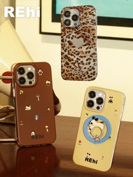 REhi Dog Holiday Magnetic Phone Case Original Double Layer Imd Frosted Phone Case Magnetic Phone Cas