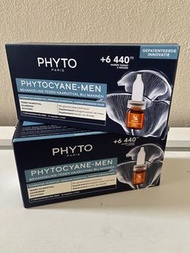 正貨保證✅法國🇫🇷Phyto phytocyane Men - 法國🇫🇷全新配方 男士防脫髮精華 12 x 3.5ml  最新版 ❤️ 防脫髮精華