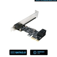 - Pci-e x1 Sata 3.0 2 Port 6Gbps asmedia - PCI Express Card Serial ATA