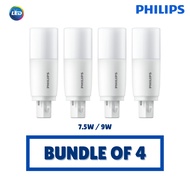 PHILIPS LED PLC 2 Pin Stick Bulb 7.5W 9W Warm White Cool White Cool Daylight G24D 830 840 865 (LIMIT