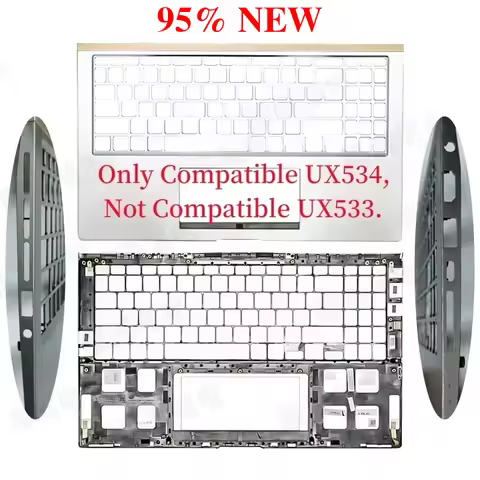 For ASUS ZenBook 15 UX534 UX534F UX534FA Laptops Frame Case Laptop LCD Back Cover Case/Front Frame/H