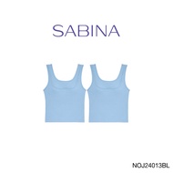 ( 1 แถม 1  ) [Online Exclusive] Sabina Bra Tops Loungewear เสื้อกล้าม รหัส NOJ24013BL - สีฟ้า