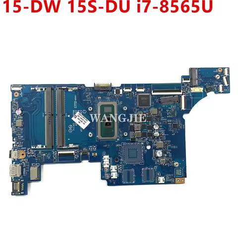 For HP 15-DW 15S-DU Laptop Motherboard FPW50 LA-H323P L51985-601 L51987-601 W/ i7-8565U 100% Working