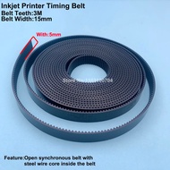 Printer Motor Carriage Timing Long Belt 3M-15MM Width for DX5 DX7 TX800 XP600 Mimaki JV33 CJV30 Allw