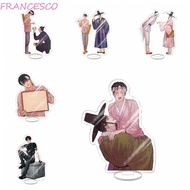 FRANCESCO Painter of The Night Acrylic Stands, Acrylic Painter of The Night Game Korean Manga Anime Acrylic Stands, Two-sided Cartoon Anime Painter of The Night Character Model