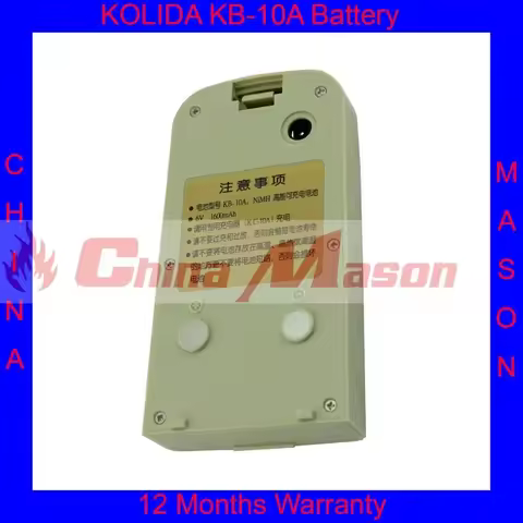 High Quality and 100% Brand-new KOLIDA KB-10A Battery for DT-02,DT-05,DT-05B series theodolite, 6V 1
