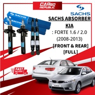 Sachs Kia Forte 1.6 / 2.0 (2008-2013) Absorber Full Set / Front (DEPAN) / Rear (BELAKANG) Import Original