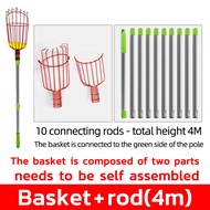 TIHOLE Height Adjustable Multifunction Fruit Picker net Basket Tool Easy Safe Work plucking mango pa